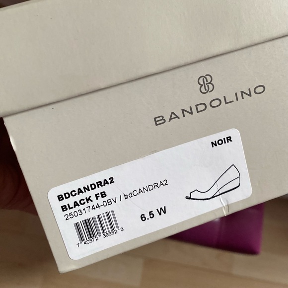 bandolino's candra wedge pumps👠 - Picture 2 of 7